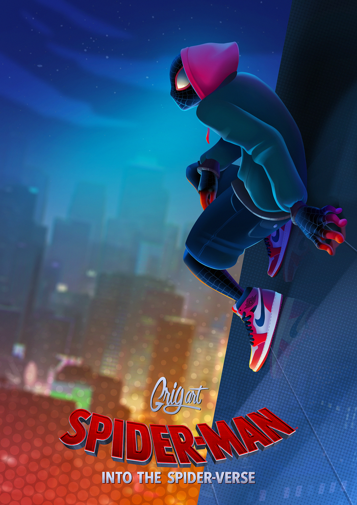 Spider-Man: Into the Spider-Verse Fan Art