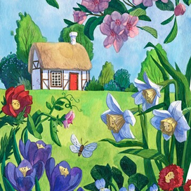 Иллюстрация к сказкам Г.Х.Андерсена