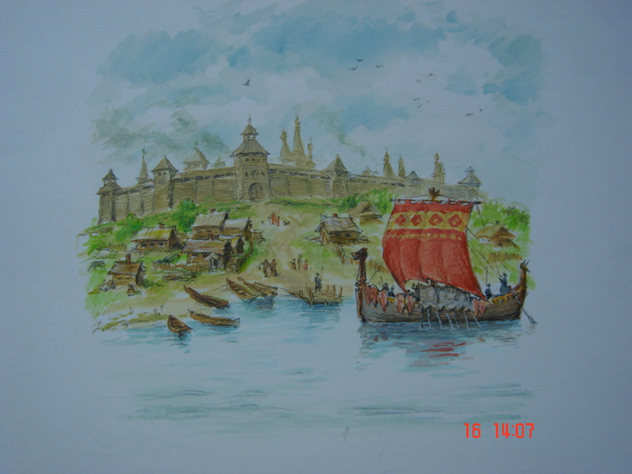 иллюстрация к альбому "Ярославль"