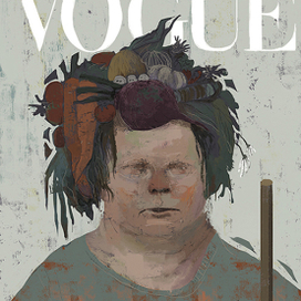 Ненастоящая обложка Vogue