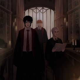 Иллюстрация по Гарри Поттеру 