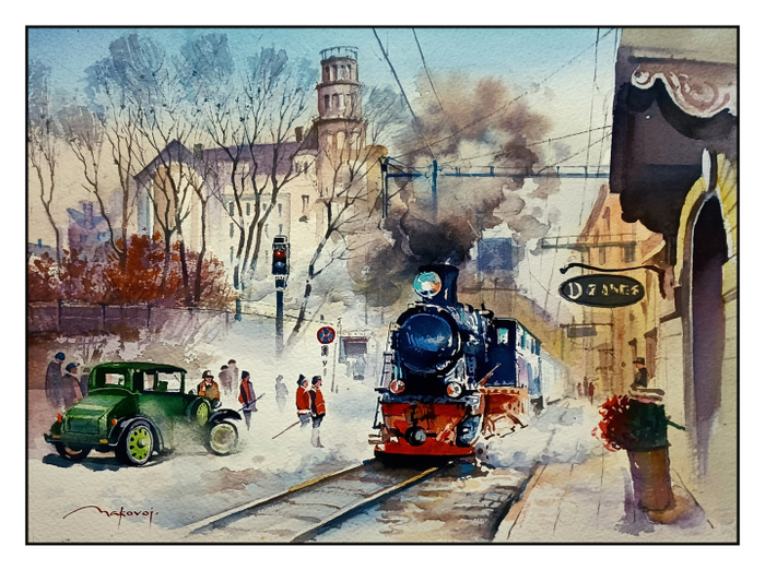 ,,В поисках стояночного места,,