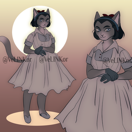 Кастом кошечки из 60-х