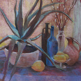 Натюрморт с алоэ