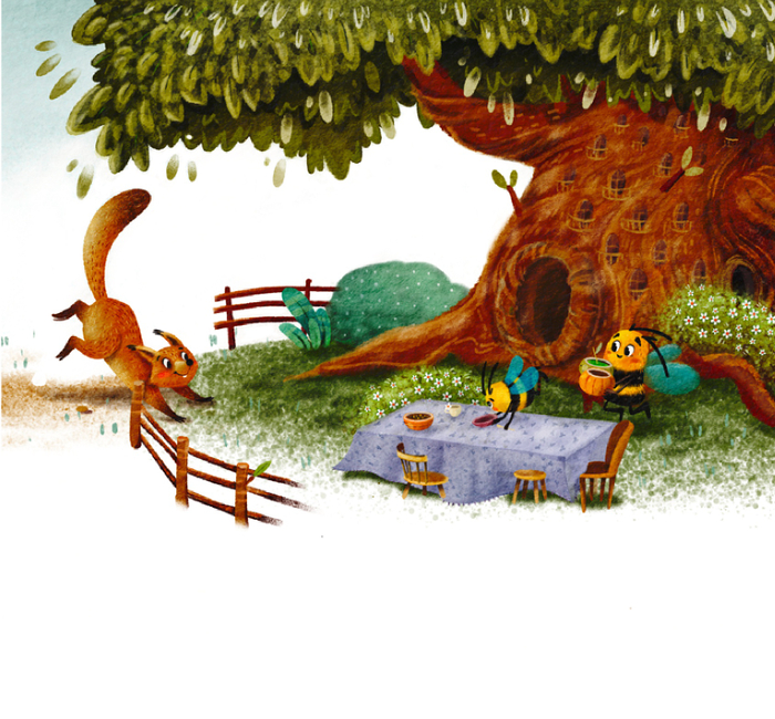 Обед у пчел 