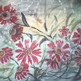 Цветы в сахаре