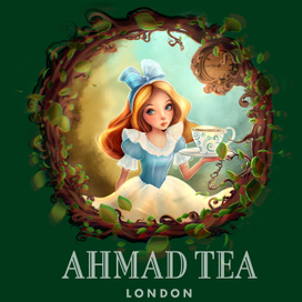 Иллюстрация для компании AHMAD TEA