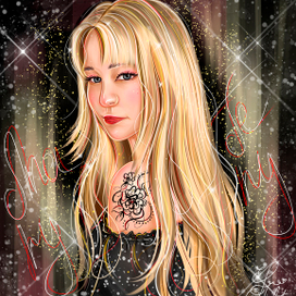 Арт-портрет для тату мастера