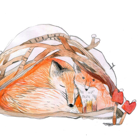 За рукавичками