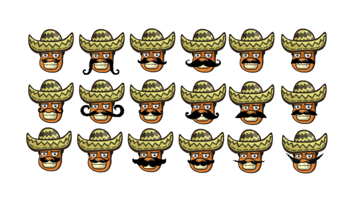 примерка усов