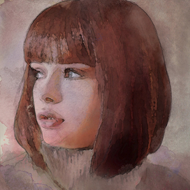 фотошоп под акварель