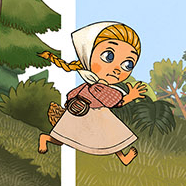 Девочка с веретёнце