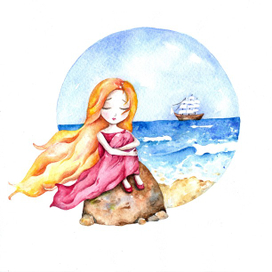 Девочка и море