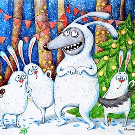 Очень подозрительный волк