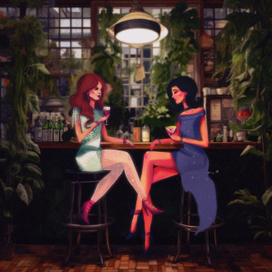 Девушки в баре