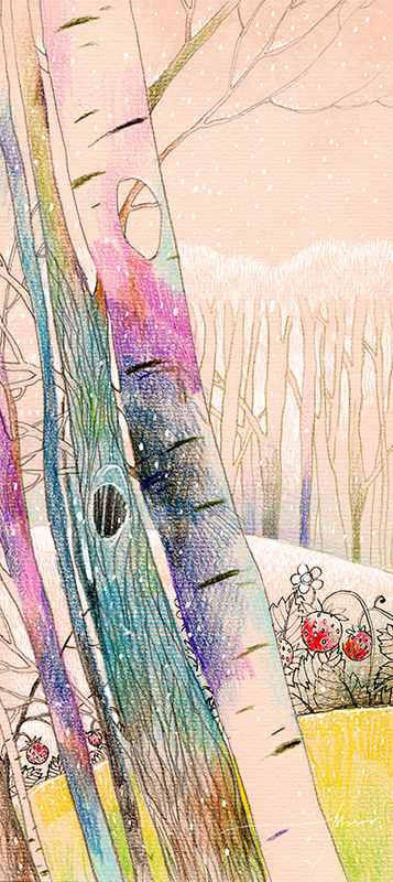 Земляника под снегом