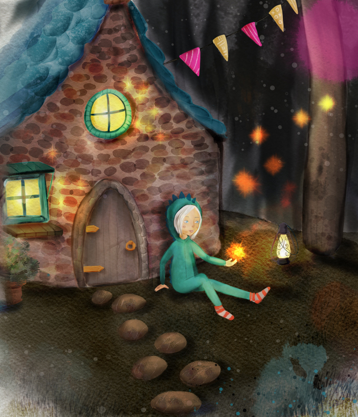 Иллюстрация в акварельном стиле