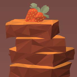 Геометрические блюда