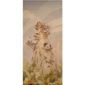 Если у вас мало хлопот, постройте дом на горе