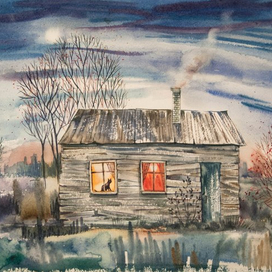 Очертания уходящего вечера