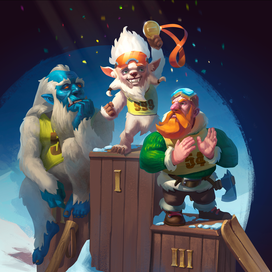 Зимний ивент в Craft the World