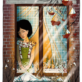 Иллюстрация из книги «Кухонная сказка»