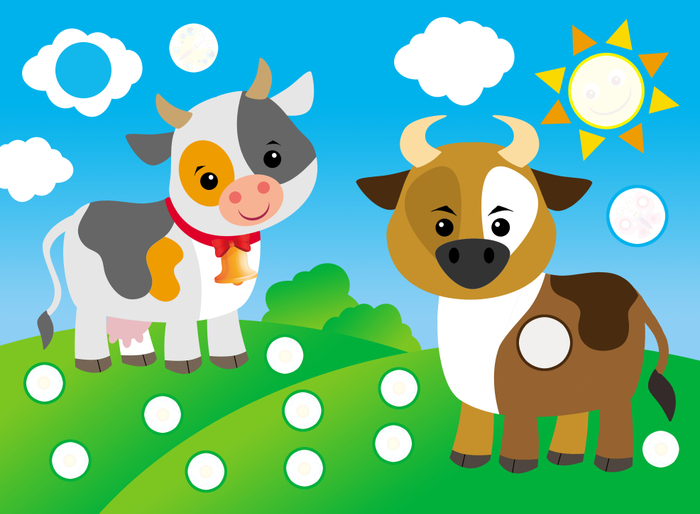 Корова и бык