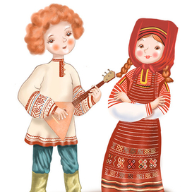 С балалаечкой