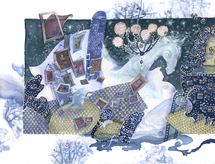 Снежная лошадь