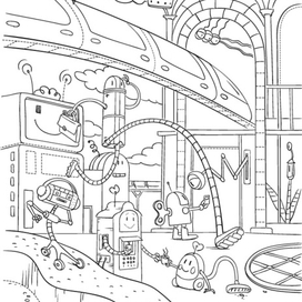 Планета роботов