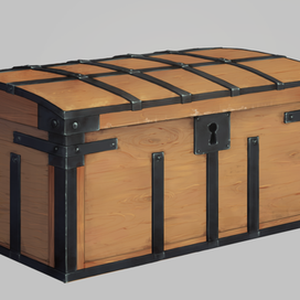 Концепт сундука в русском стиле 17-19 веков