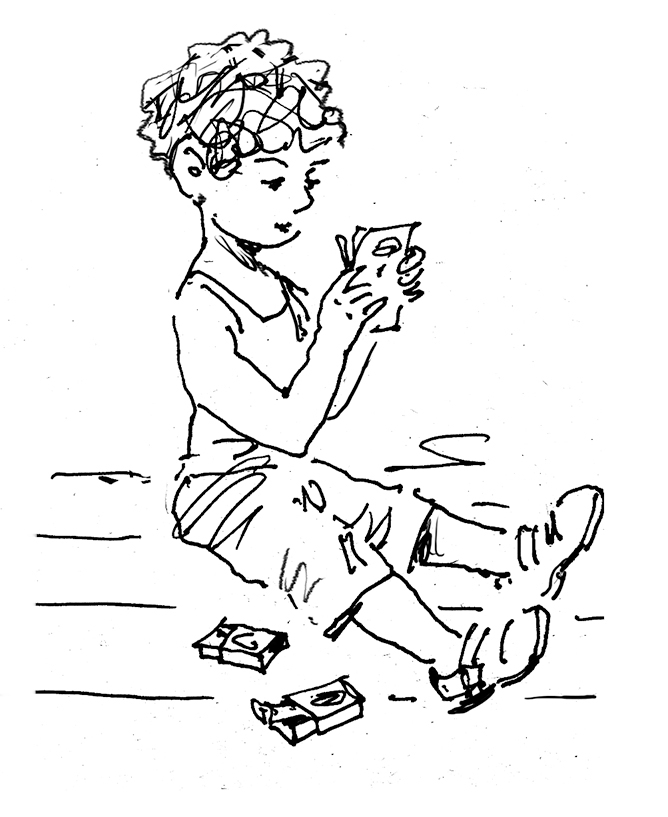 А.Крым "Левушка" Изд. ДЛ. 2019 Иллюстрации и наброски