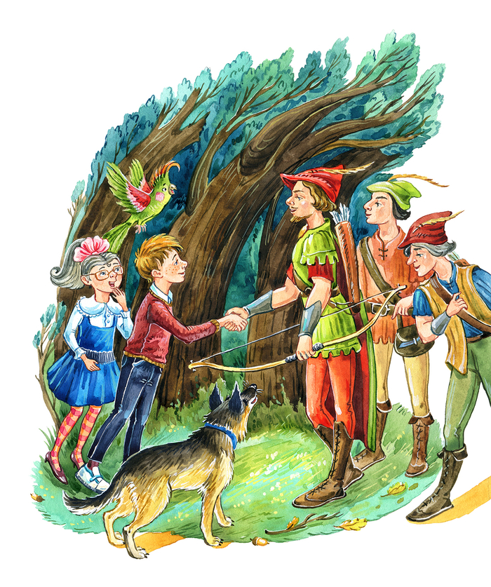 Встреча в лесу