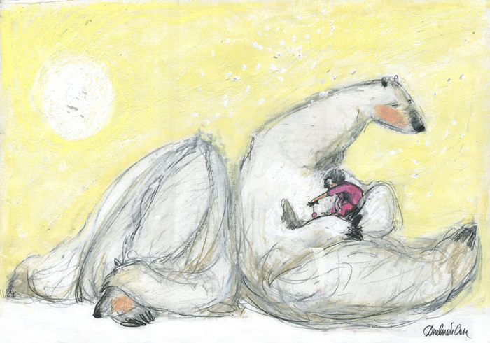 дневной сон ("приручение белых медведей")