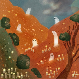 Цифровая иллюстрация «Autumn tales”