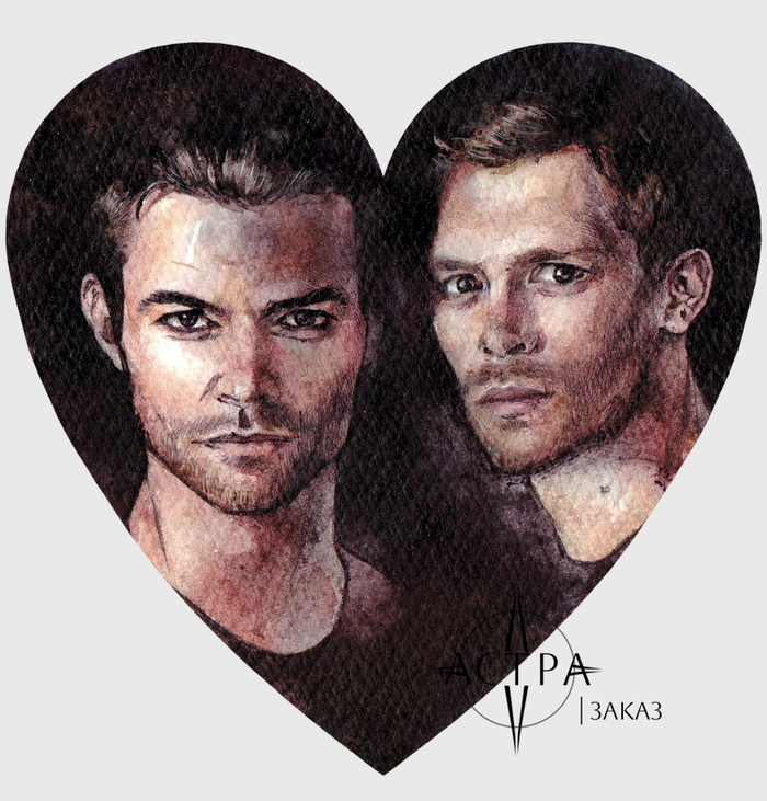 Клаус и Элайджа Майклсон 