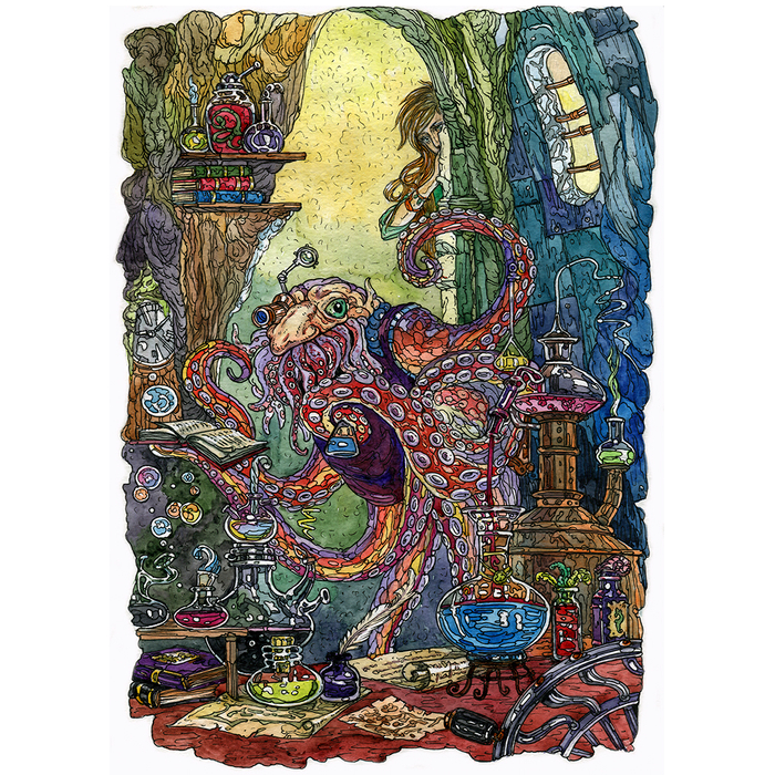 Дедушка Осьминог