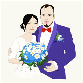 Свадебный портрет