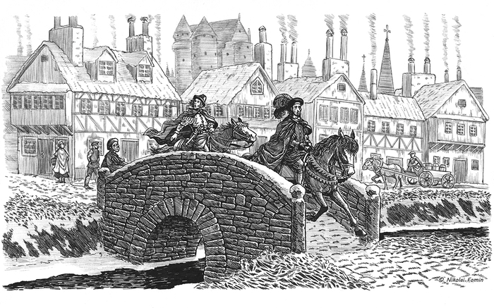 Скок-поскок через мосток...