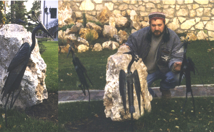 ковка, журавли