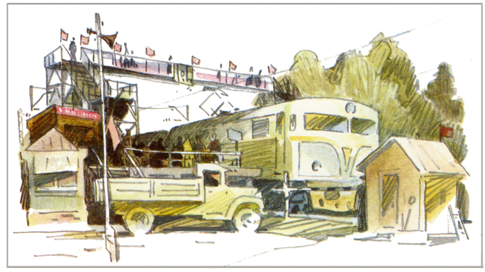 Полуполосник "Летная семья"