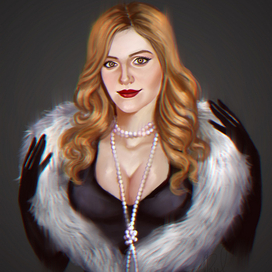 Стилизованный портрет