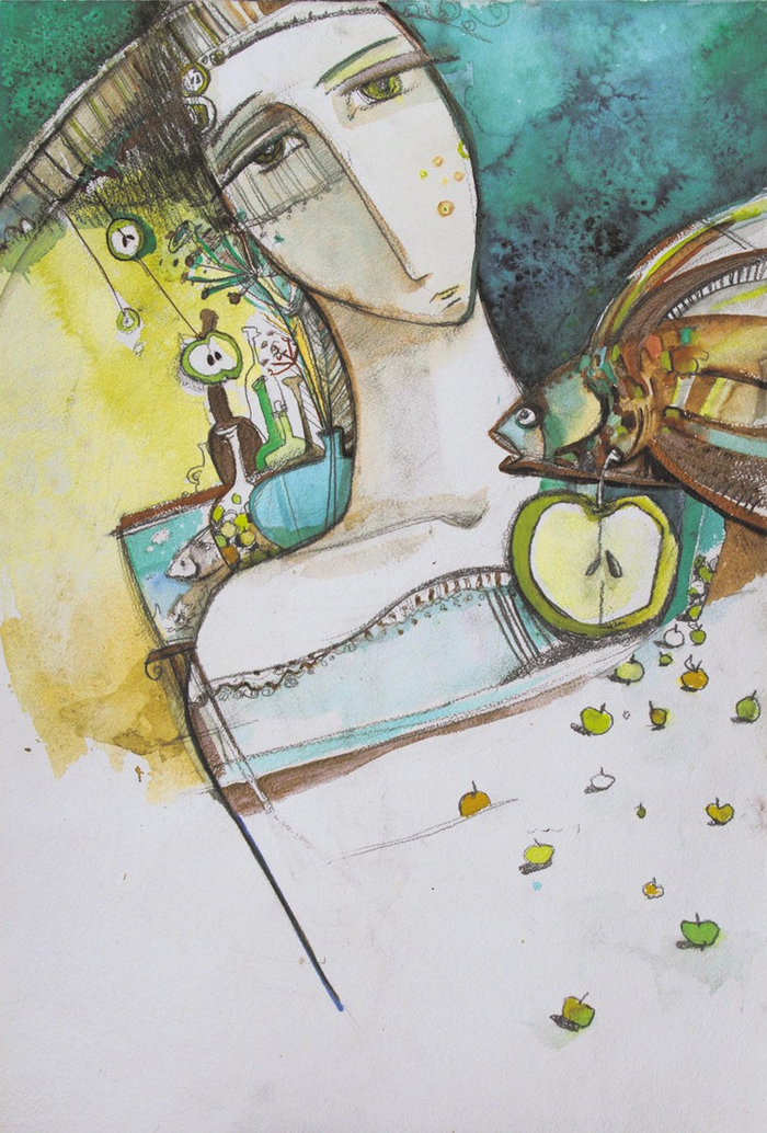 рыбная яблочность