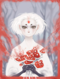 Букет мухоморов