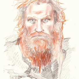 коммерческая иллюстрация к эпосу "Викинги"