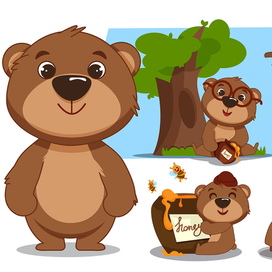 Персонаж Маленький медведь