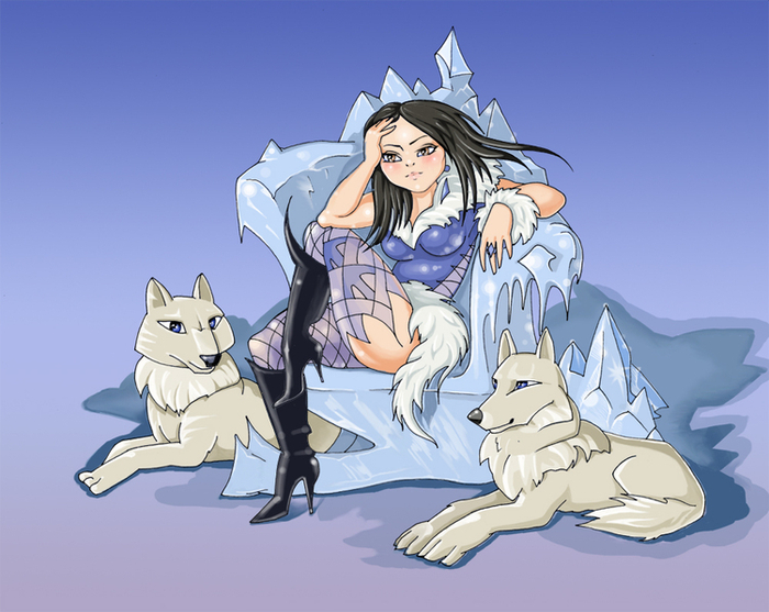 Скучающая Снежная королева 