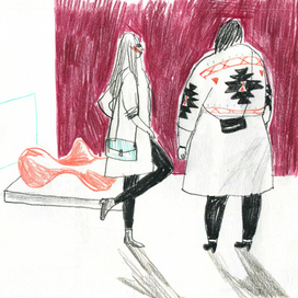 на выставке