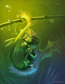 Дождевой дракон (Портрет с гайкой)