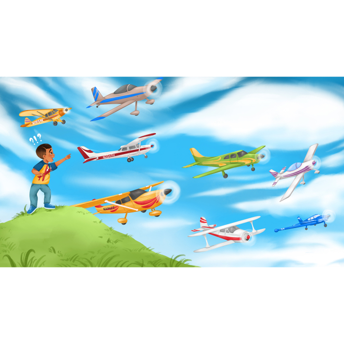 Книжный разворот - как летают самолеты